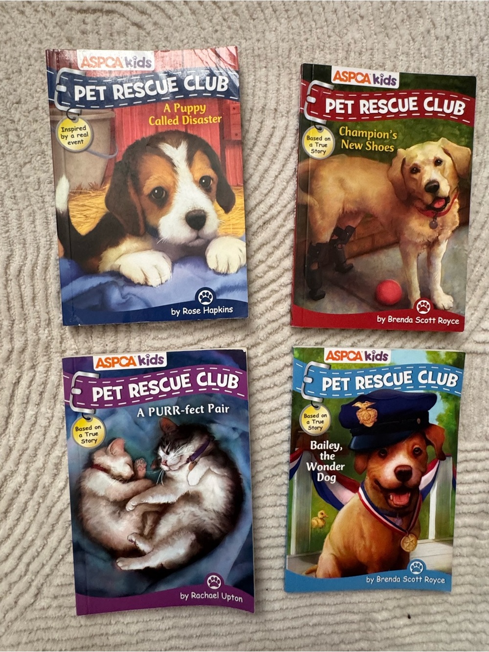 Pet Rescue Club Book Set - Colorful Children's Animal Stories